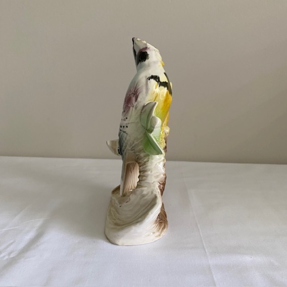 Vintage Blue Jays Hand Painted Porcelain Mid Century Made in Japan - Picture 2 of 8